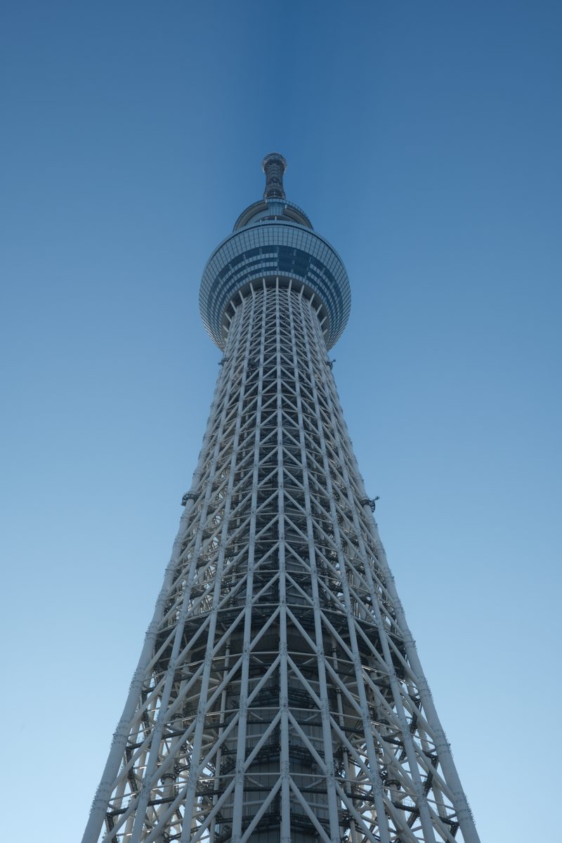 Tokyo Skytree dal basso