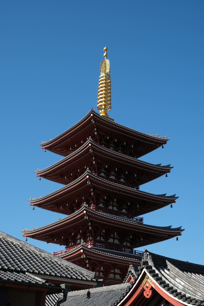 Pagoda del Sensō-ji ad Asakusa